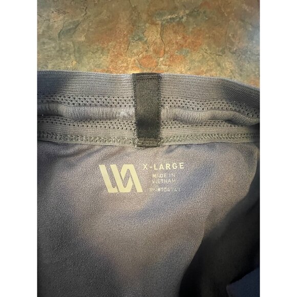 Mens 5" Velocity Run Shorts Ripple Grey Lava Moisture Wicking & 4-Way Stretch - Picture 6 of 8